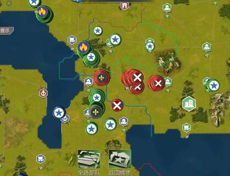 二战风云2地盘太大怎么守