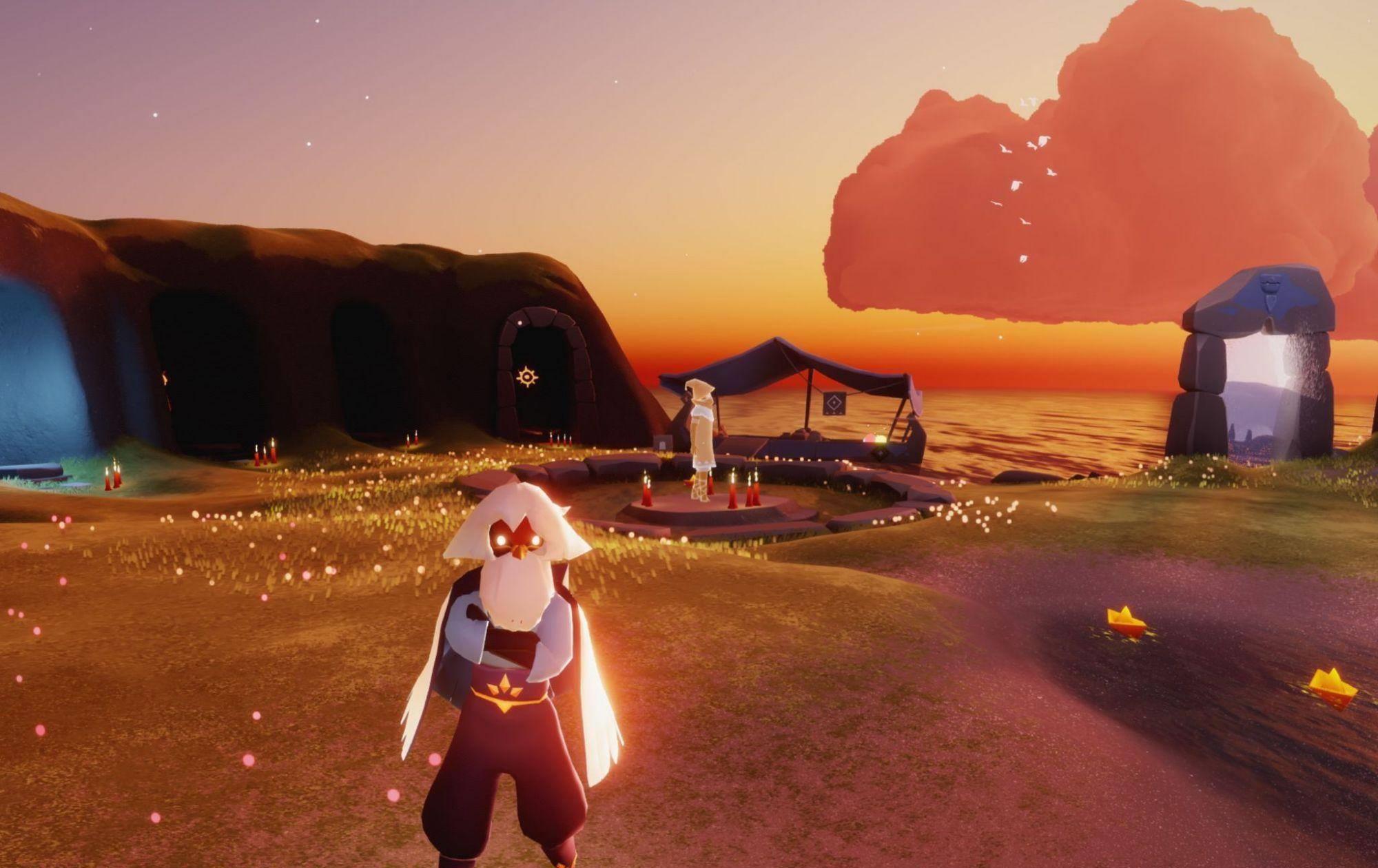 光遇云野解救瑶鲲怎么做