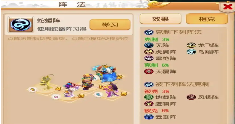 梦幻西游手游辅助带什么阵
