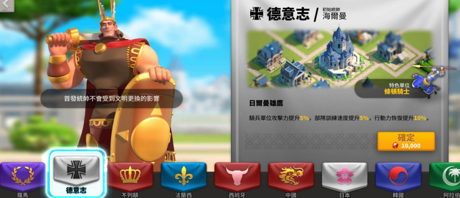 万国觉醒有什么文明