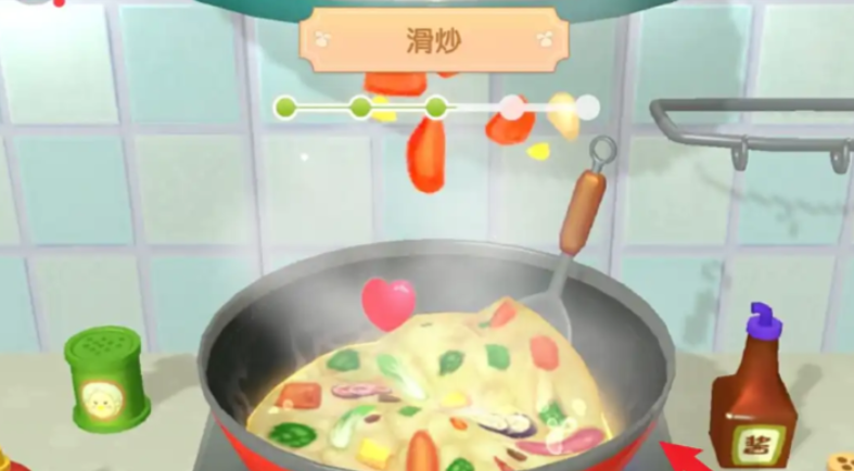 摩尔庄园摩摩蛋炒饭怎么做