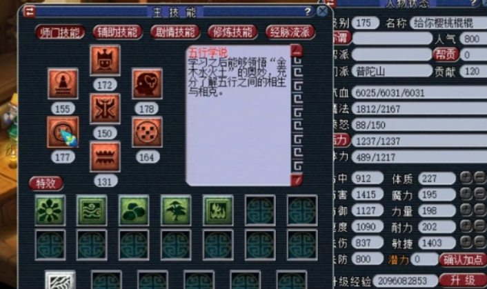 梦幻西游咒师普陀是什么