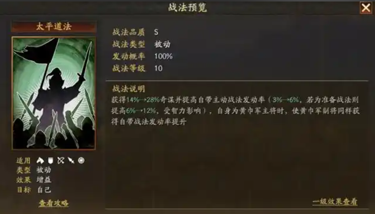 三国志战略版群弓带什么兵书