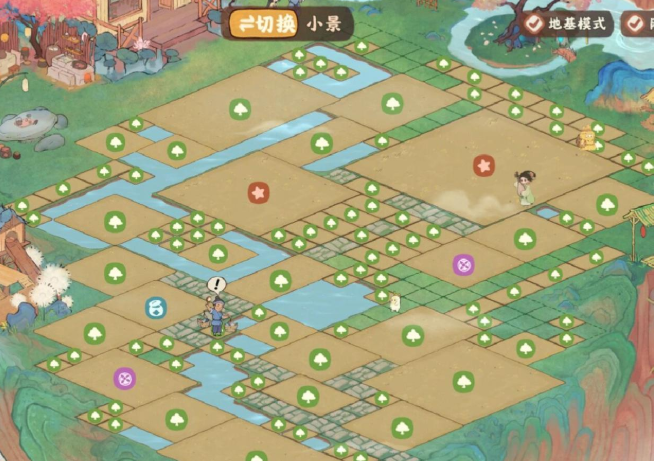 桃源深处有人家一岛布局怎么选