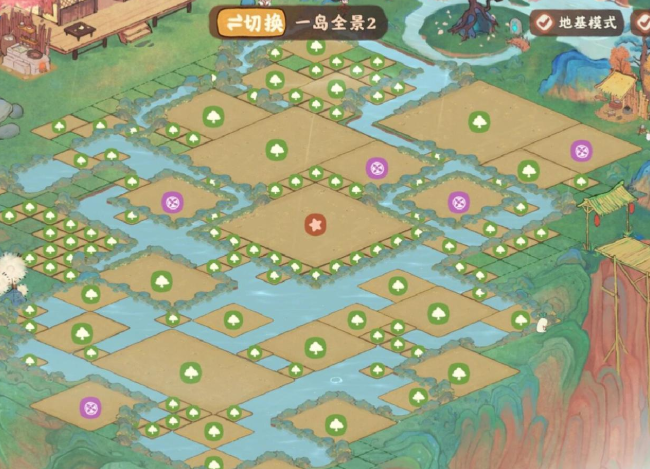 桃源深处有人家一岛布局怎么选