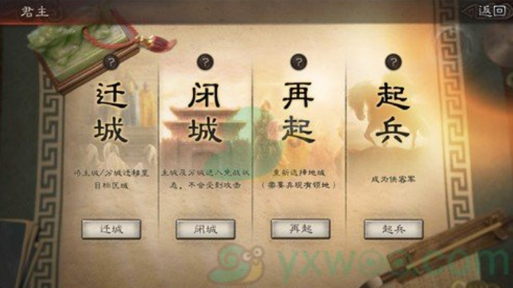 三国志战略版君主有什么