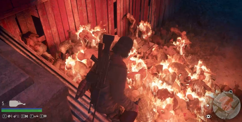 往日不再的地图怎么打开