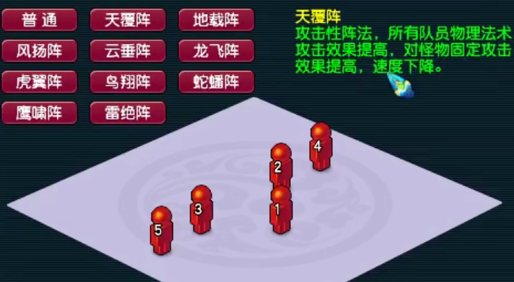 梦幻西游五开抓鬼用什么阵法合适