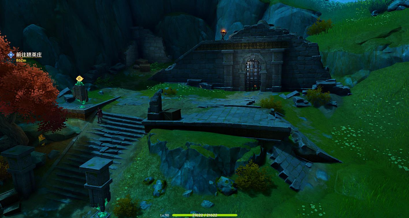 原神古华派遗址门怎么开