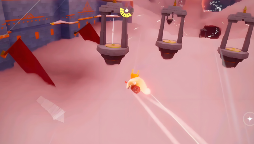 光遇霞谷飞行跑道怎么开