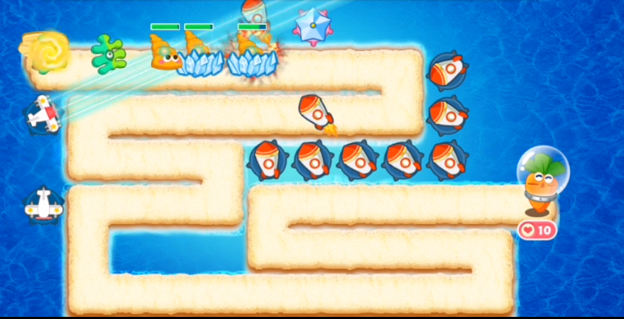 保卫萝卜深海16金萝卜怎么玩