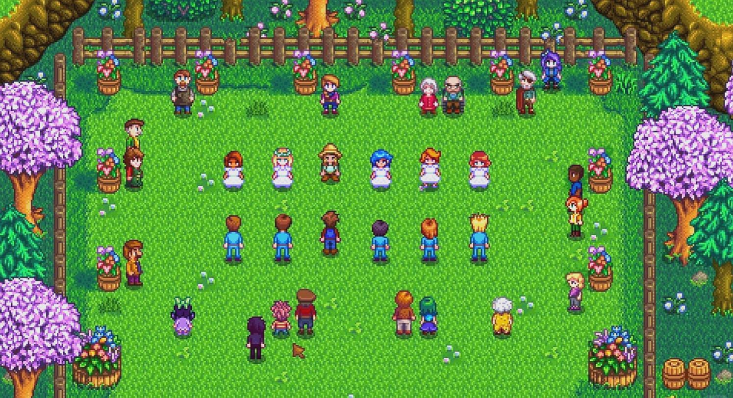 星露谷物语花舞节在哪