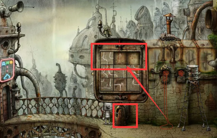 机械迷城第八关电线怎么办