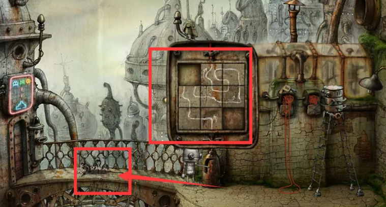 机械迷城第八关电线怎么办