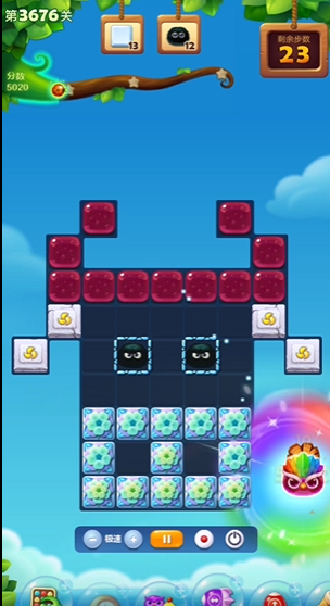 开心消消乐3676关怎么过