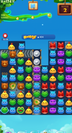 开心消消乐隐藏174关怎么过 开心消消乐隐藏174关怎么过