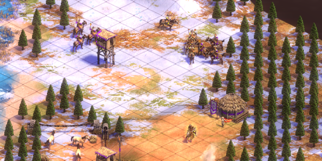 帝国时代2匈奴骑射手怎么打