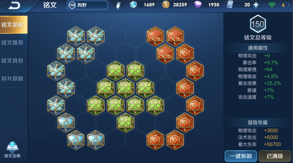 王者荣耀小狼狗怎么出装铭文 王者荣耀小狼狗怎么出装铭文