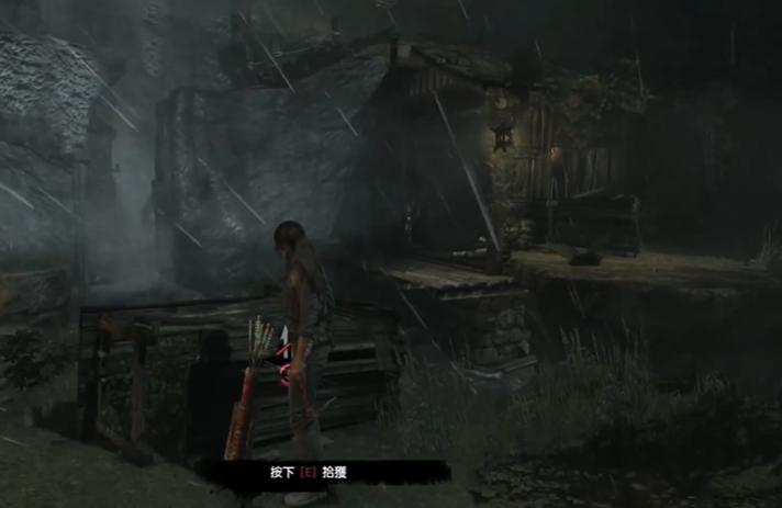古墓丽影九第一个瀑布怎么过