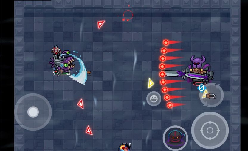 元气骑士紫爵士怎么打怪