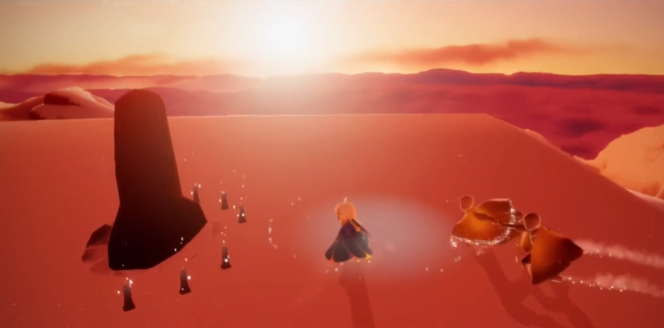 光遇霞谷捡光球有什么