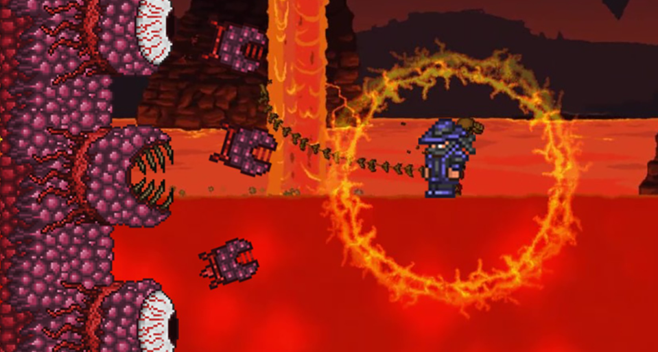 泰拉瑞亚肉山用什么武器打最好