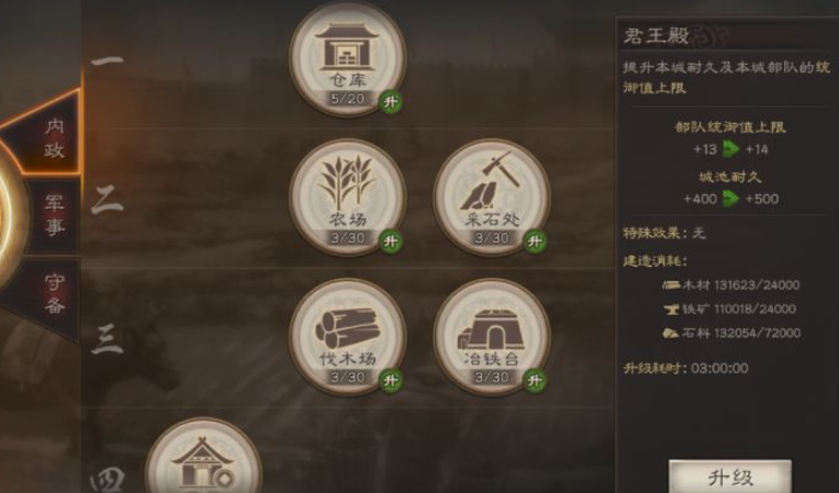 三国志战略版屯田可以获得什么 三国志战略版屯田可以获得什么