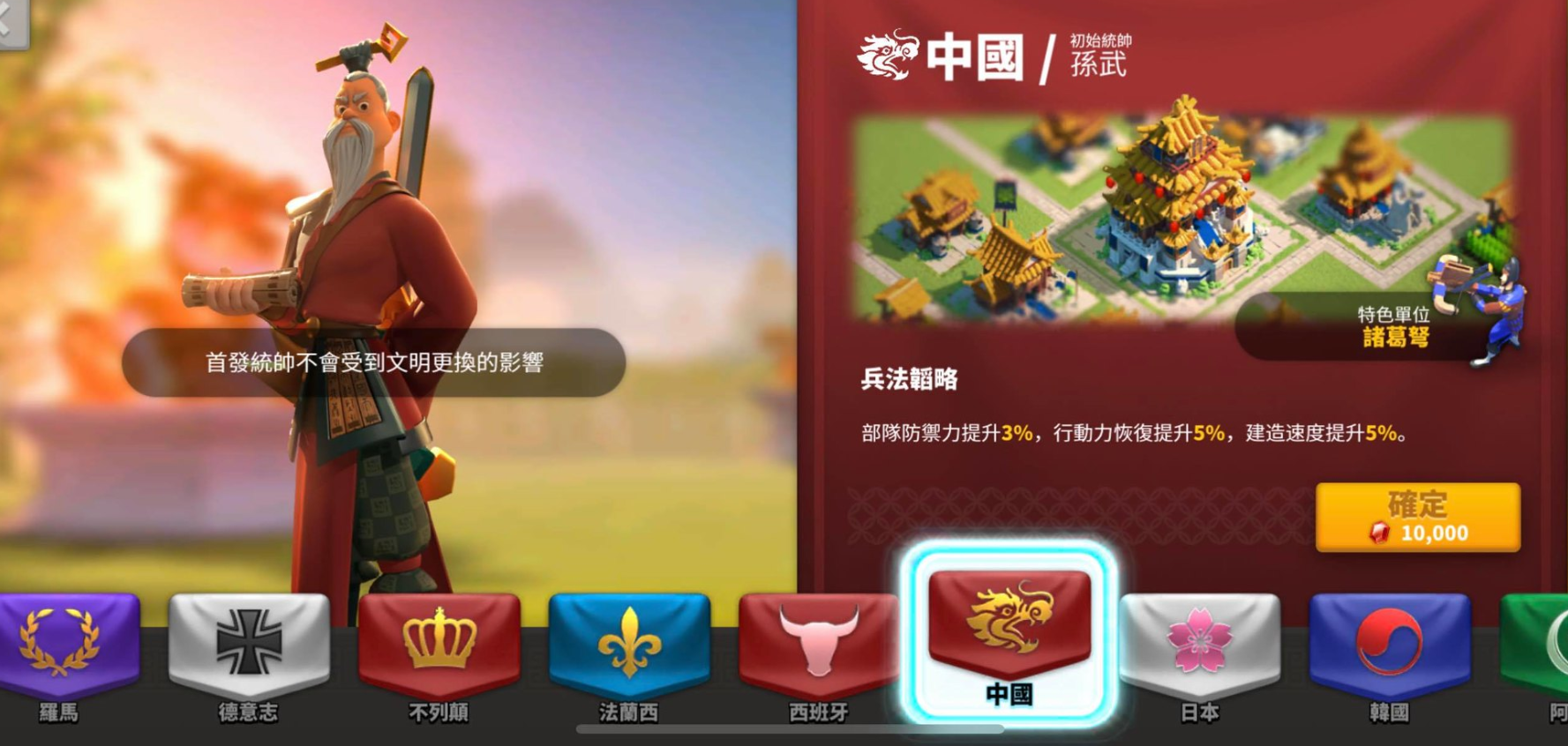 万国觉醒25级选什么文明