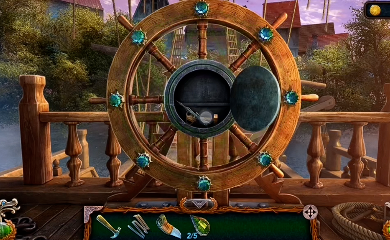 密室逃脱18移动迷城船舵怎么转