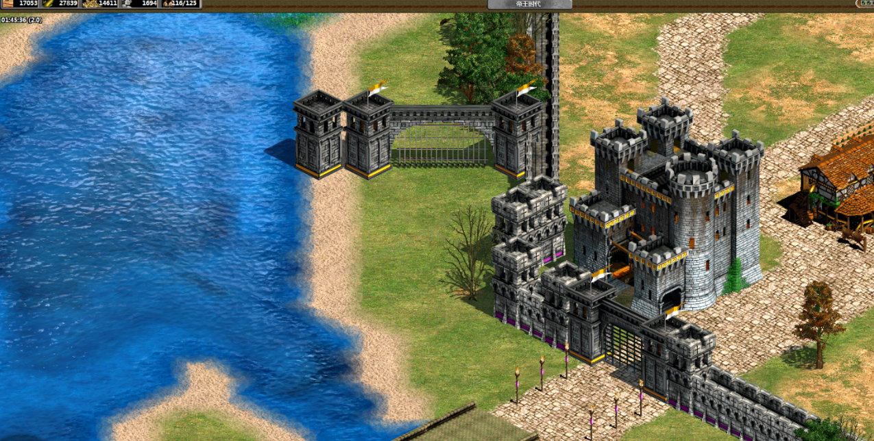 帝国时代2君士坦丁堡的城墙攻略