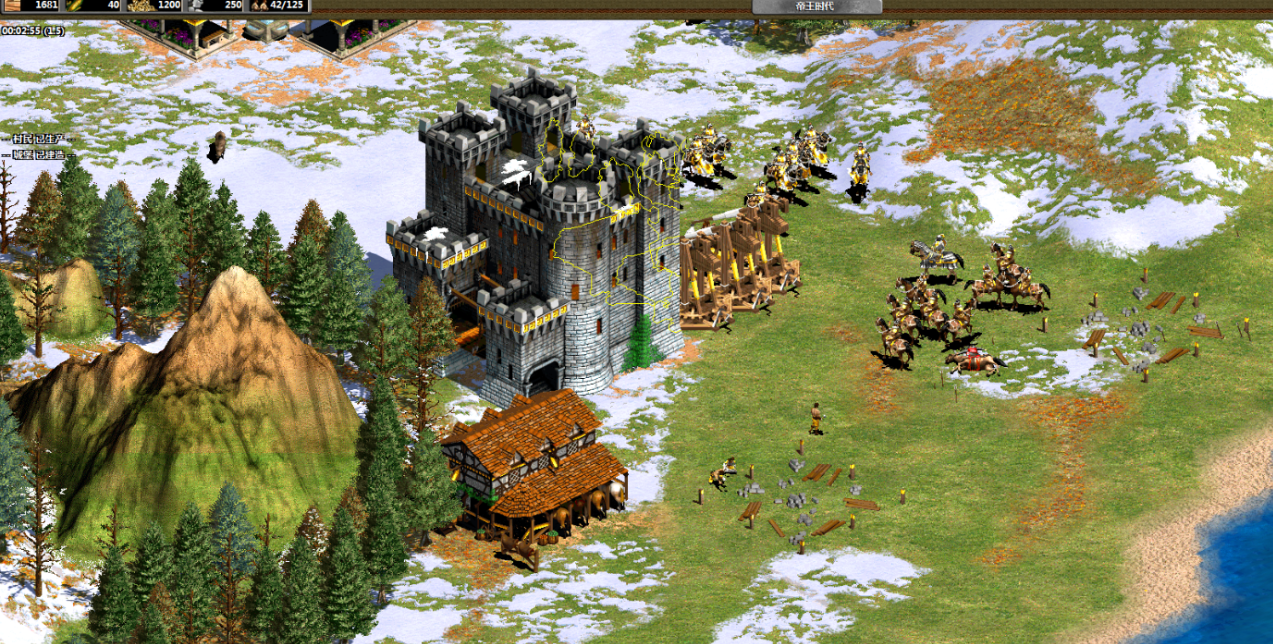 帝国时代2君士坦丁堡的城墙攻略