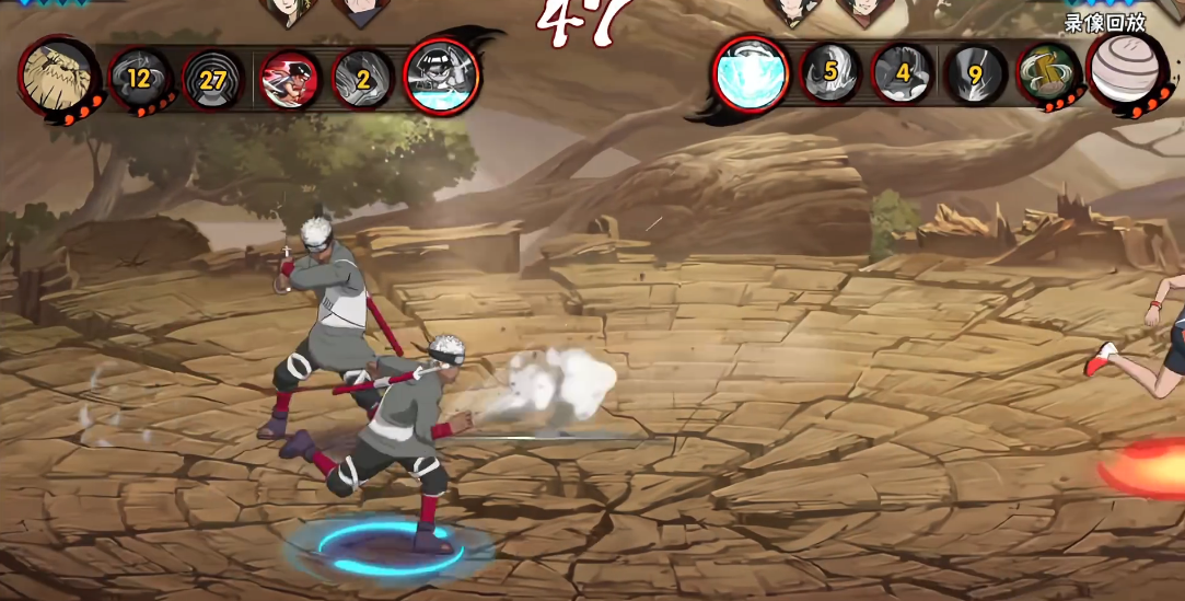 火影忍者奥摩伊怎么打出双斩