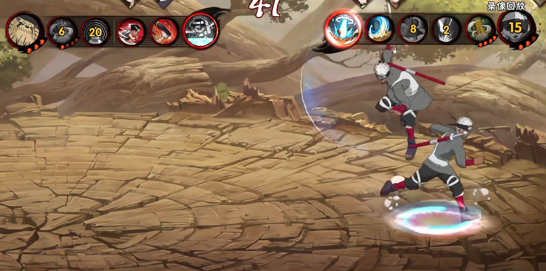 火影忍者奥摩伊怎么打出双斩