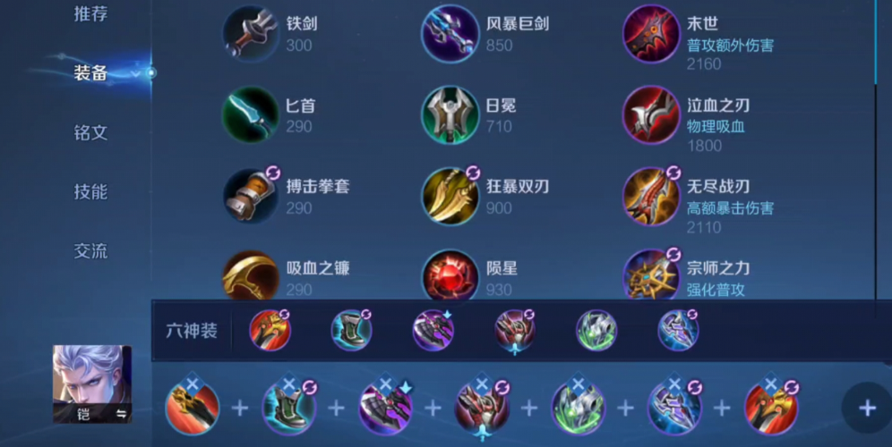 王者荣耀孙悟空vs铠最强出装是什么