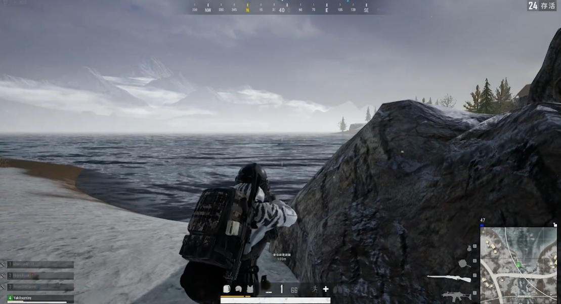 绝地求生怎么打游泳的人 绝地求生怎么打游泳的人