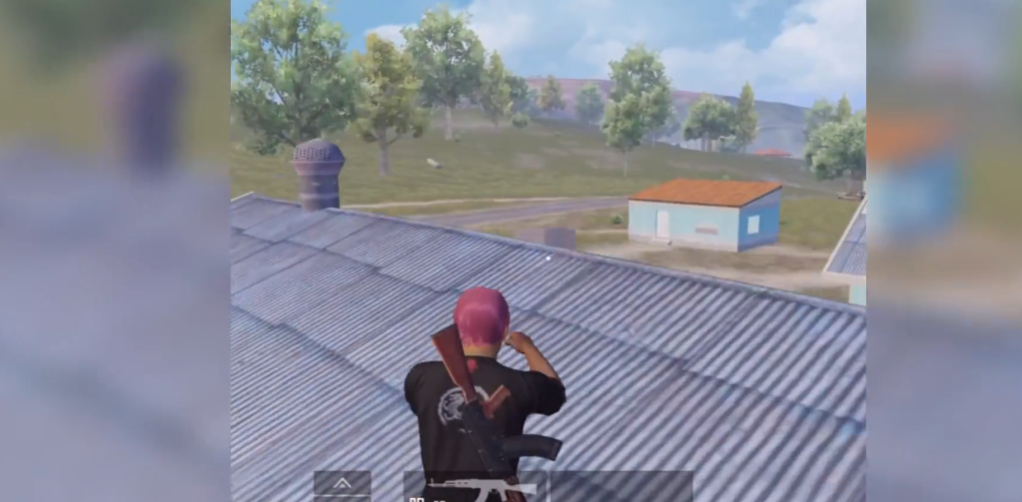 绝地求生手游谷仓楼顶怎么上