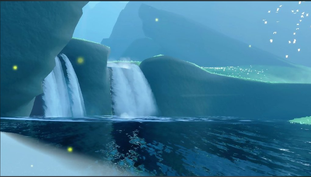 光遇晨岛瀑布在哪里