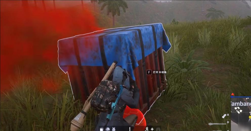 绝地求生如何找空降包