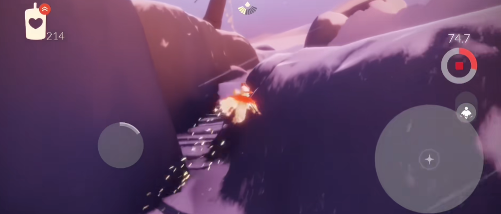 光遇雪隐峰的双层云夕阳怎么去