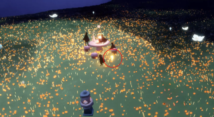 光遇灯谜的爱心怎么拿