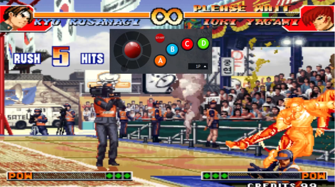 拳皇97火神怎么接大招