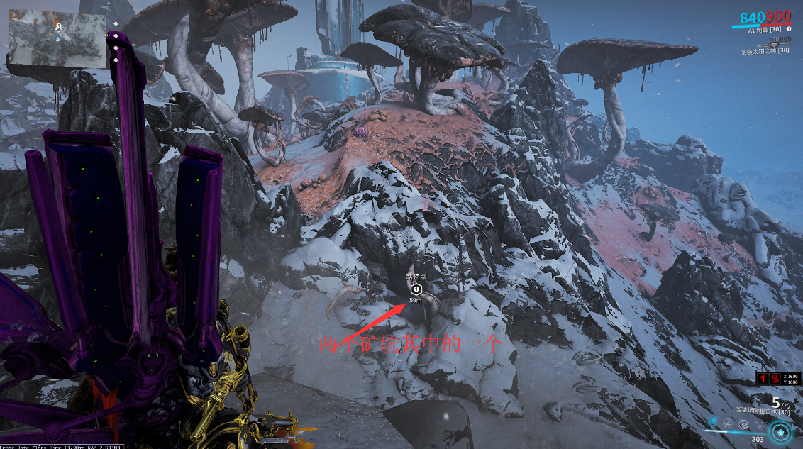 星际战甲矿洞分布图怎么看