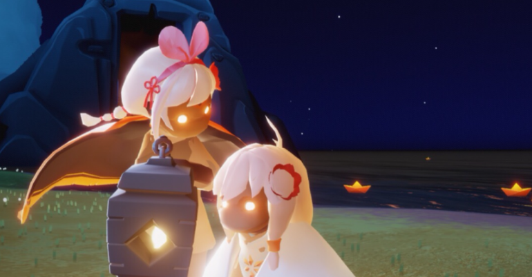 光遇怎么在境遇放灯笼