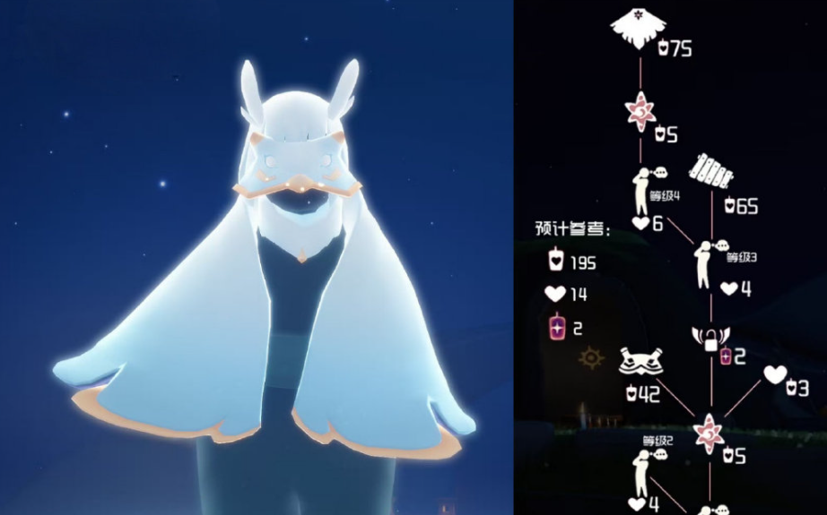 光遇鸟头面具配什么好