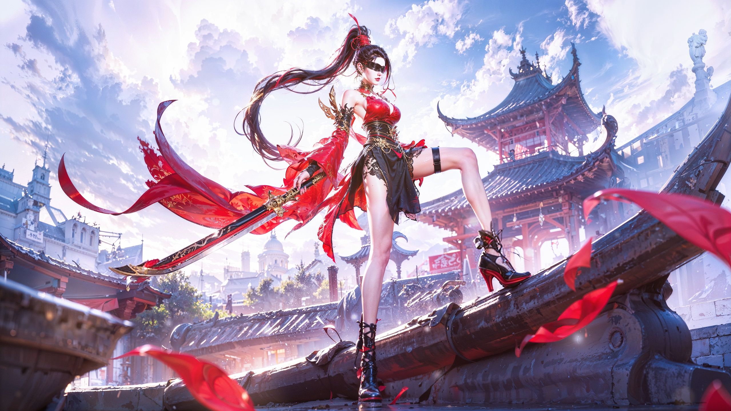 永劫无间宁红夜美图
