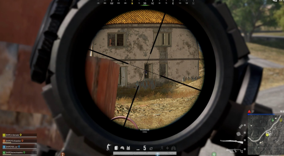 绝地求生怎么连射子弹准