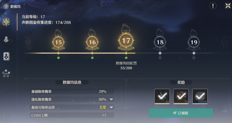 鸣潮每个等级该刷什么