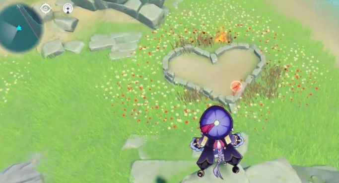 原神爱心岛宝箱单人怎么拿