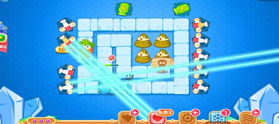 保卫萝卜迅玩47关怎么玩