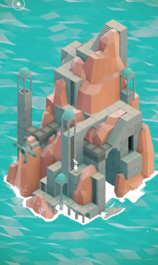 纪念碑谷斜坡怎么过